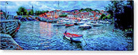 Mundaka Evening Panorama 1 - Acrylic Print