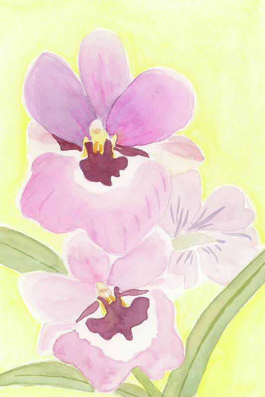 Orchid 04 1 - Art Print Art Print 1ArtCollection