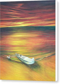 Outrigger Sunset 1 - Canvas Print Canvas Print 1ArtCollection