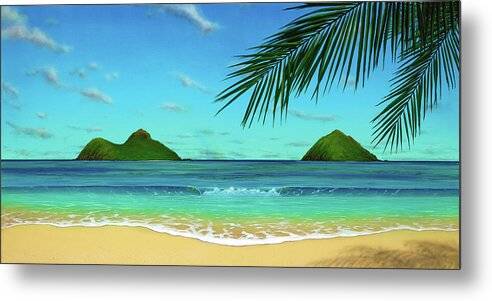 Paradise Rainbow 1 - Metal Print Metal Print 1ArtCollection