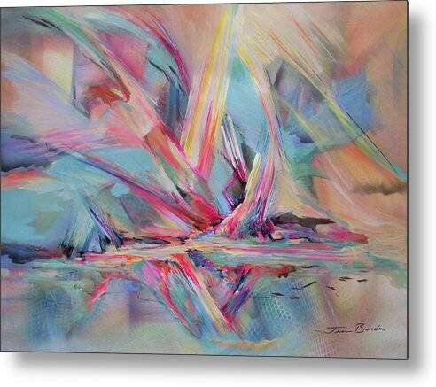 Passage Through the Aurora Fields 1 - Metal Print Metal Print 1ArtCollection