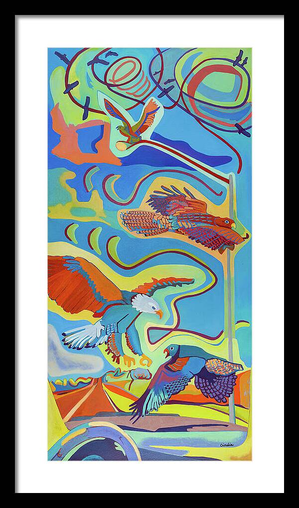 Rise Above 1 - Framed Print