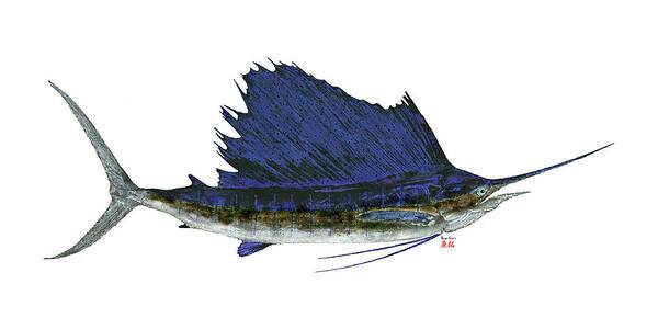 Sailfish 1 - Art Print Art Print 1ArtCollection