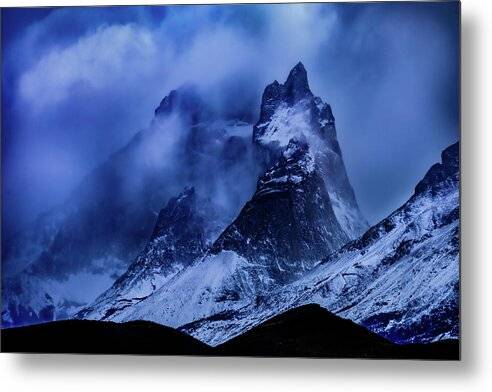 Shrouded Mountains 1 - Metal Print Metal Print 1ArtCollection