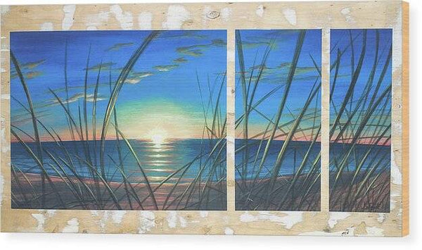 Sunrise East 1 - Wood Print Wood Print 1ArtCollection