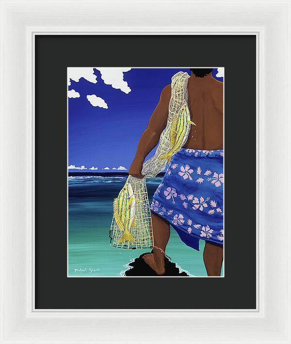 Taape for Tiara 1 - Framed Print