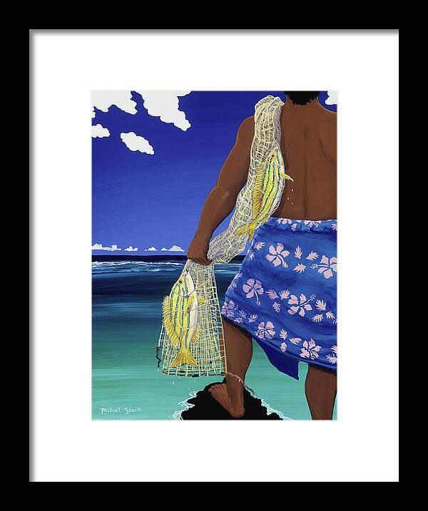 Taape for Tiara 1 - Framed Print