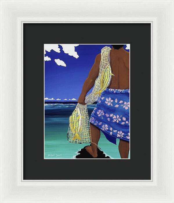 Taape for Tiara 1 - Framed Print