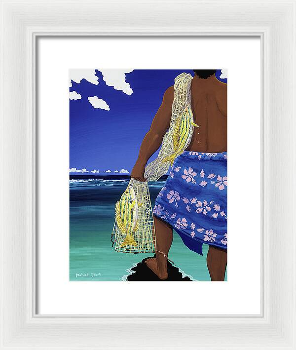 Taape for Tiara 1 - Framed Print