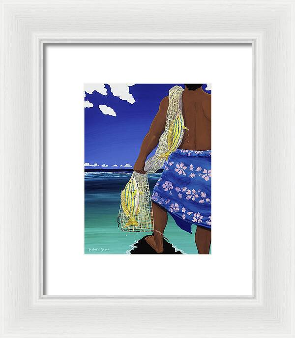 Taape for Tiara 1 - Framed Print