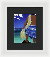 Taape for Tiara 1 - Framed Print