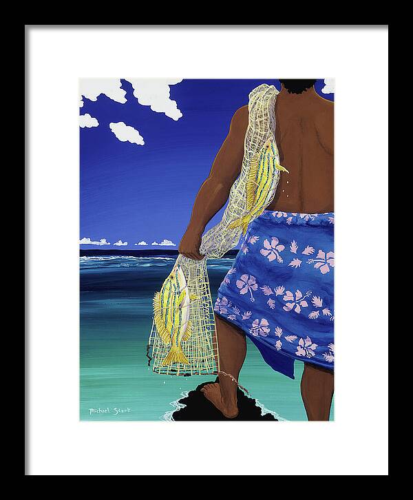 Taape for Tiara 1 - Framed Print