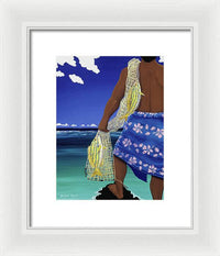 Taape for Tiara 1 - Framed Print