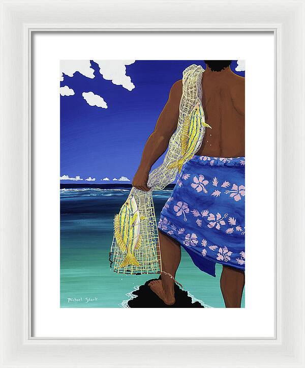 Taape for Tiara 1 - Framed Print