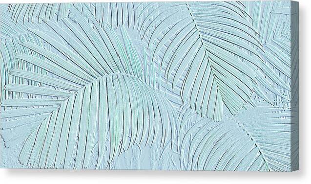 Tiger Palm - 3D Design 1 - Canvas Print Canvas Print 1ArtCollection