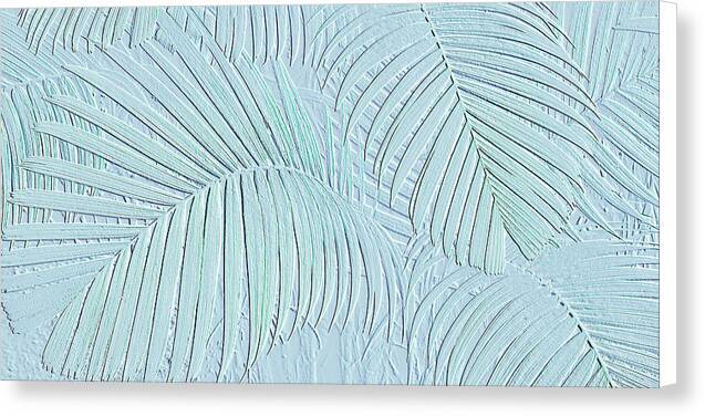 Tiger Palm - 3D Design 1 - Canvas Print Canvas Print 1ArtCollection