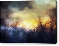 Towpath Sunset Abstract 1 - Acrylic Print