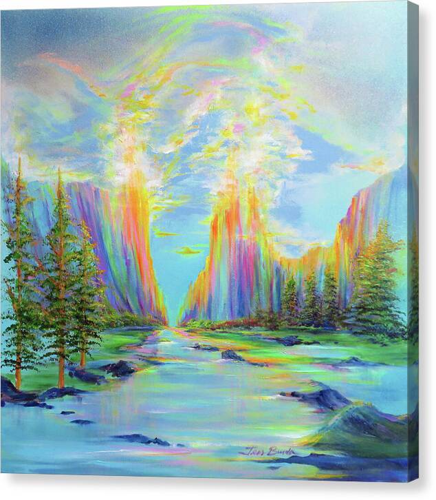 Valley of Light 1 - Canvas Print Canvas Print 1ArtCollection