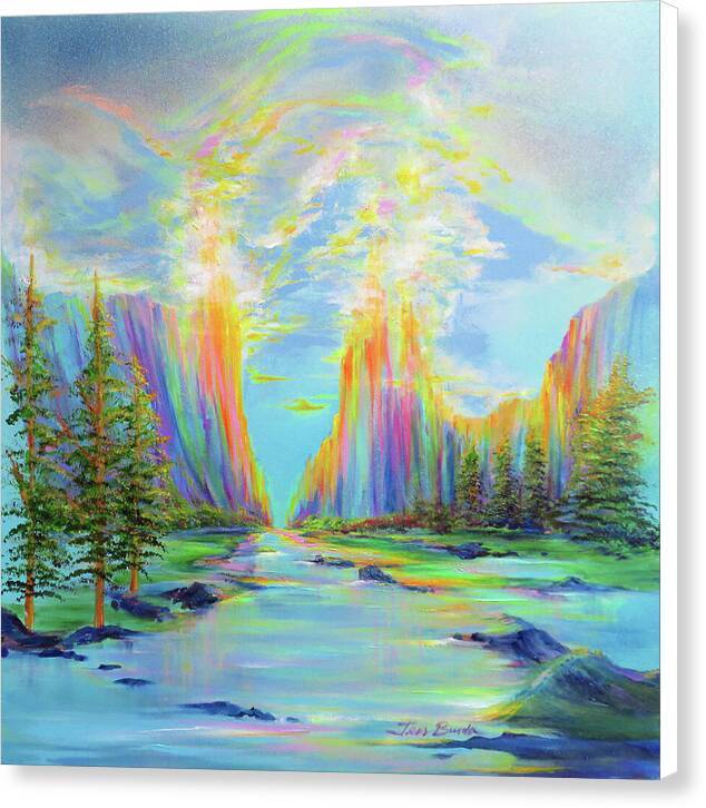 Valley of Light 1 - Canvas Print Canvas Print 1ArtCollection