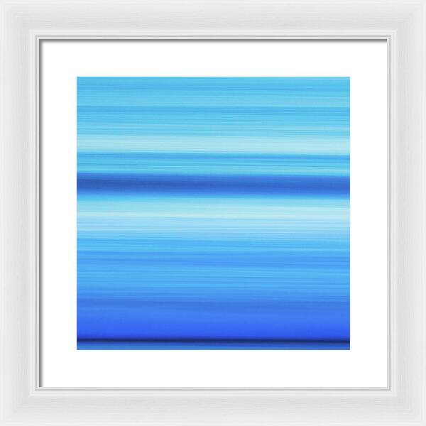 Wave Blur 3 1 - Framed Print