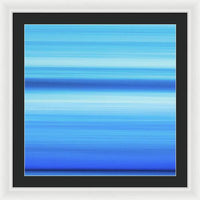 Wave Blur 3 1 - Framed Print