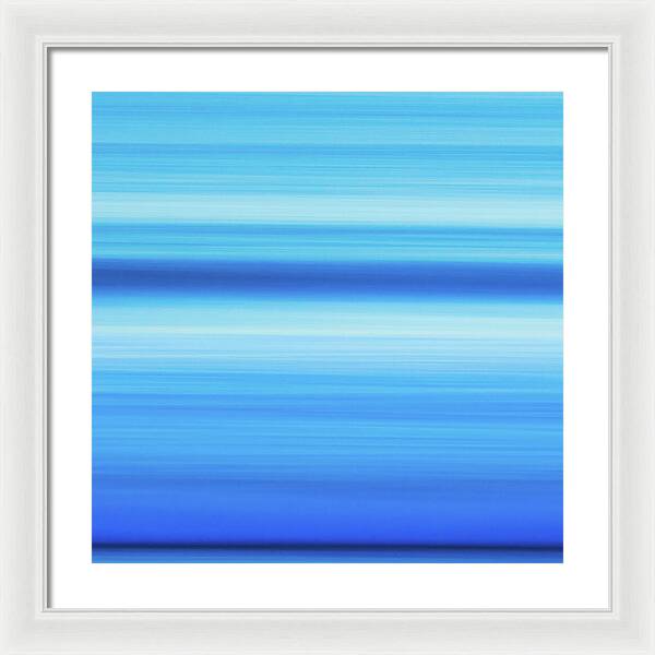 Wave Blur 3 1 - Framed Print