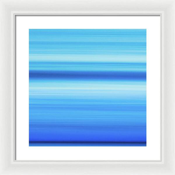 Wave Blur 3 1 - Framed Print