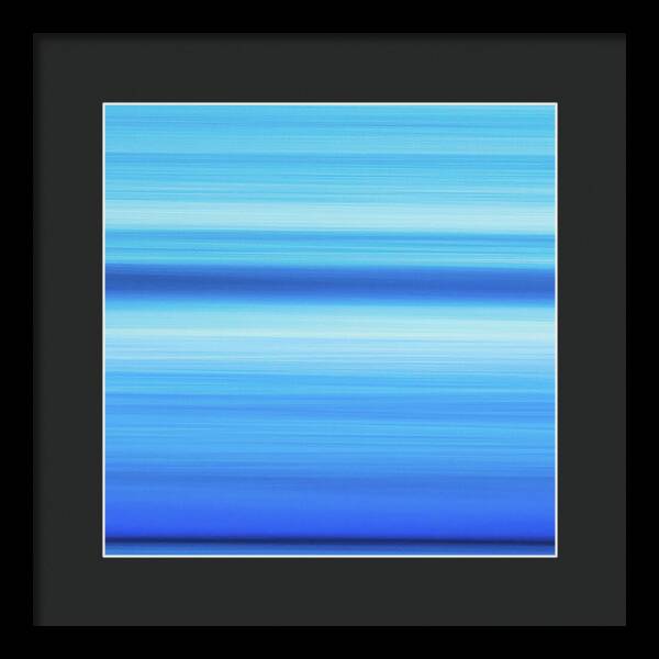 Wave Blur 3 1 - Framed Print