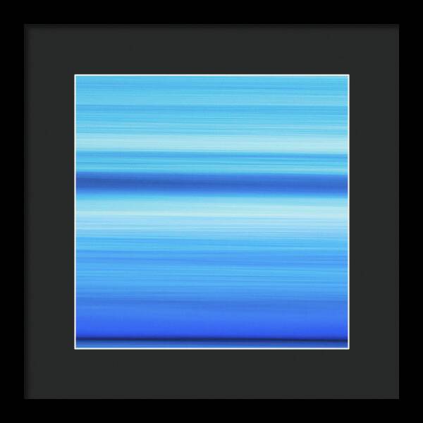 Wave Blur 3 1 - Framed Print