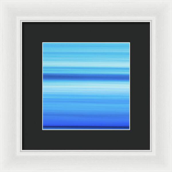 Wave Blur 3 1 - Framed Print