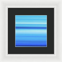 Wave Blur 3 1 - Framed Print