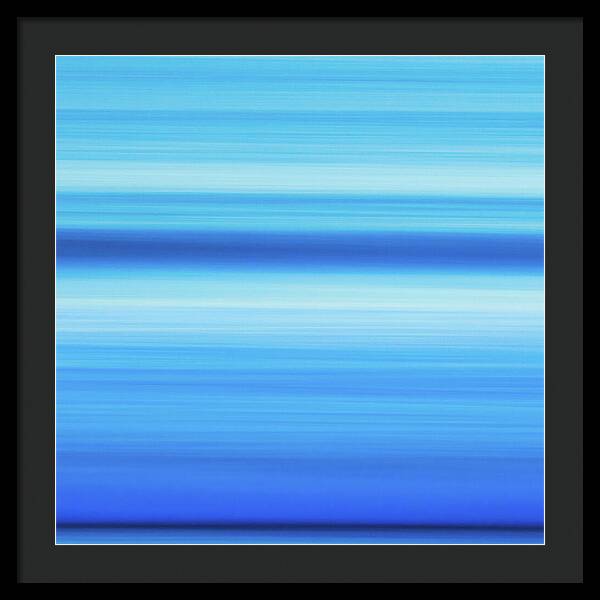 Wave Blur 3 1 - Framed Print