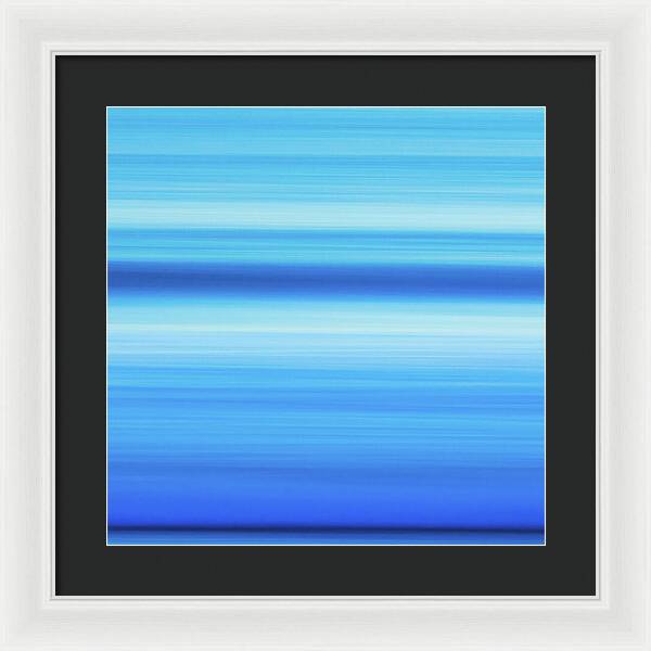 Wave Blur 3 1 - Framed Print