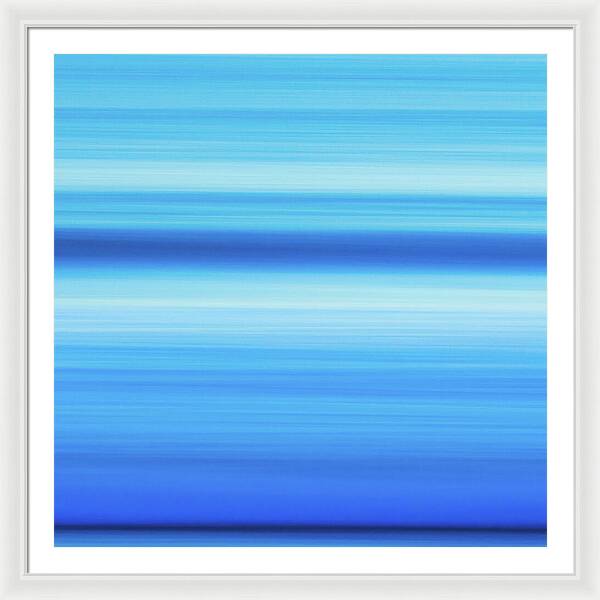 Wave Blur 3 1 - Framed Print