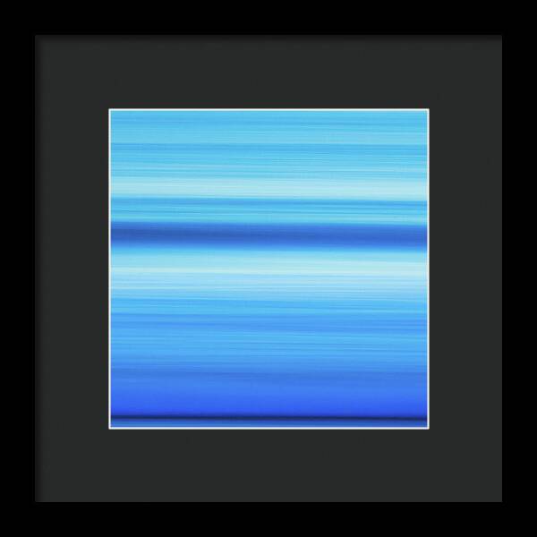 Wave Blur 3 1 - Framed Print