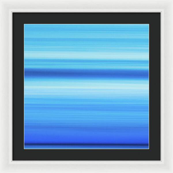 Wave Blur 3 1 - Framed Print