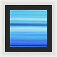 Wave Blur 3 1 - Framed Print