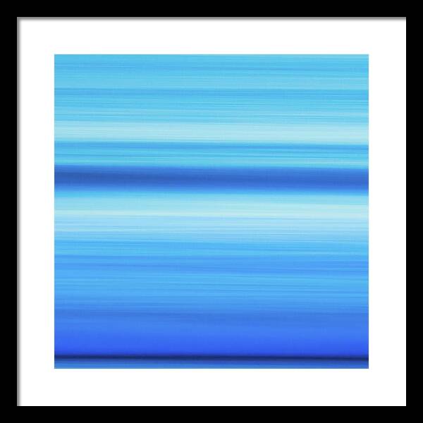 Wave Blur 3 1 - Framed Print