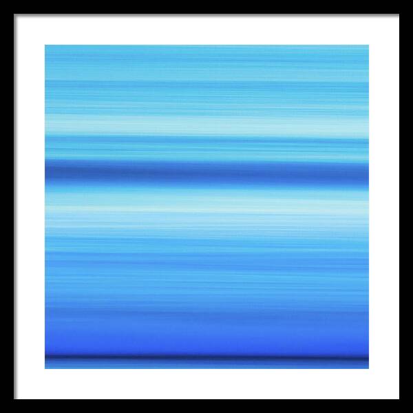 Wave Blur 3 1 - Framed Print