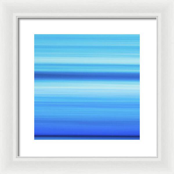 Wave Blur 3 1 - Framed Print