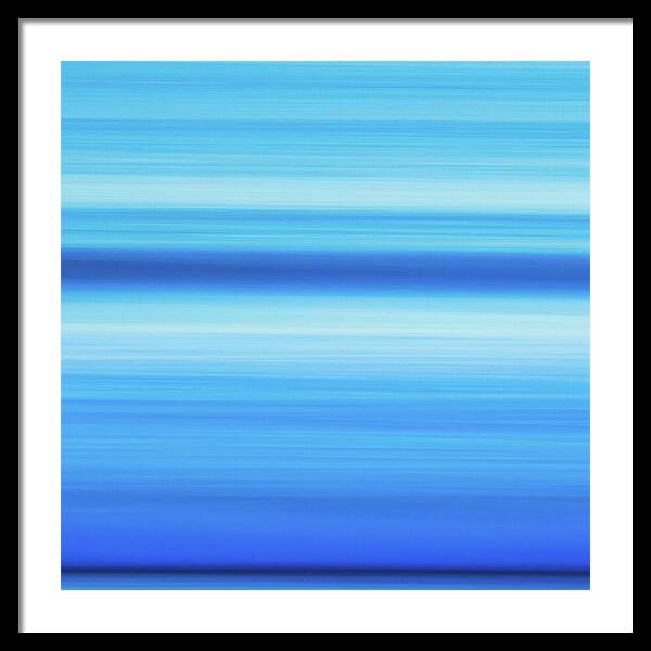 Wave Blur 3 1 - Framed Print