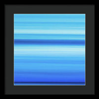 Wave Blur 3 1 - Framed Print