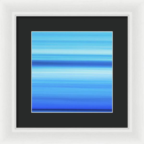 Wave Blur 3 1 - Framed Print