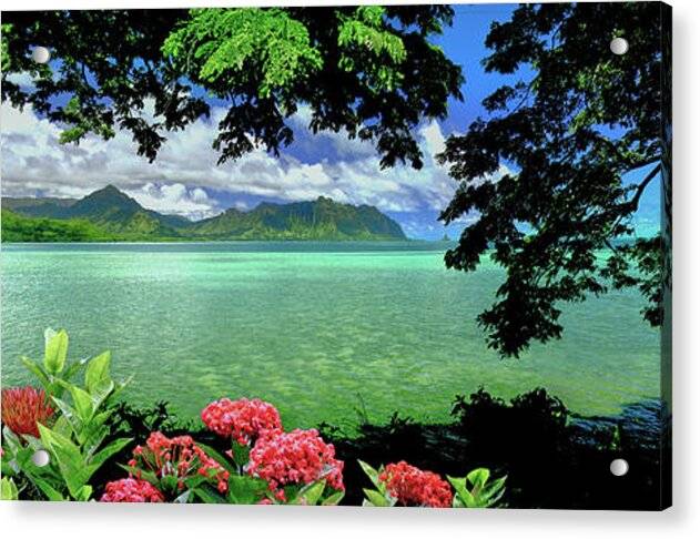 Window to Paradise 1 - Acrylic Print