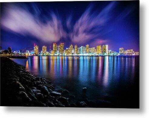 Wings Over Waikiki 2 - Metal Print