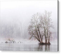 Winter Fog on the River 1 - Acrylic Print