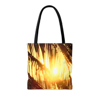 Palm Sunset -Tote Bag (AOP)