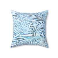 Etched Glass Design- Spun Polyester Square Pillow Home Decor 1ArtCollection