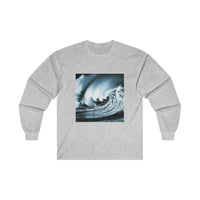 Angry Sea - Ultra Cotton Long Sleeve Tee Long-sleeve 1ArtCollection