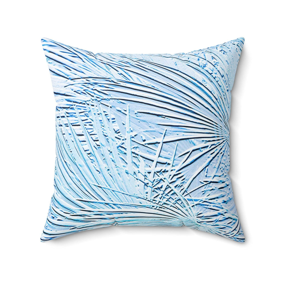 Etched Glass Design- Spun Polyester Square Pillow Home Decor 1ArtCollection